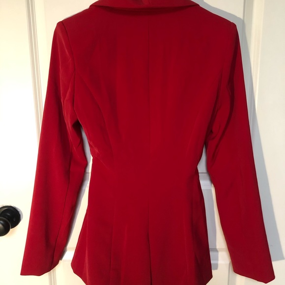 I.am.Gia red synopsis blazer - Picture 3 of 4